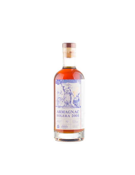 Botella de Brandy Armagnac Chateau de Leberon Solera 2001 | Maridae