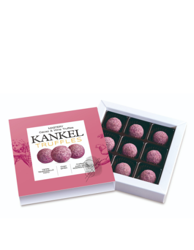 Trufas de Cacao y Vino Tinto Kankel 9 ud