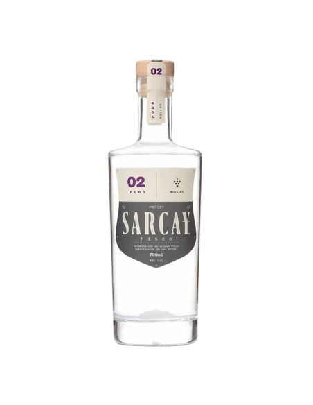 Pisco Sarcay 02 Puro Mollar 700 ml