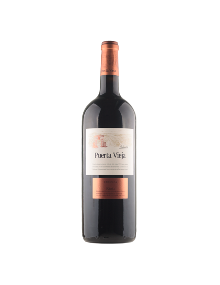 Vino Tinto Puerta Vieja Crianza Seleccion 2021 Magnum | Maridae