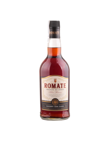 Botella de Brandy Romate Solera Reserva 70cl | Maridae