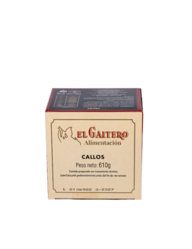 Callos El Gaitero Serie Oro 2 raciones 610 gr